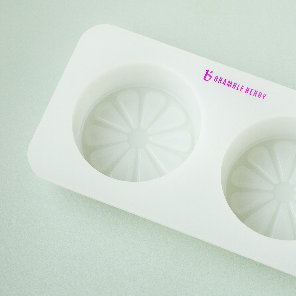 2 Cavity Citrus Silicone Mold image number null